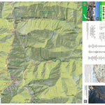 Jonen-dake 常念岳 Cho-ga-take 蝶ヶ岳 Hiking Map (Chubu, Japan) 1:25,000 Preview 1