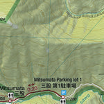 Jonen-dake 常念岳 Cho-ga-take 蝶ヶ岳 Hiking Map (Chubu, Japan) 1:25,000 Preview 2