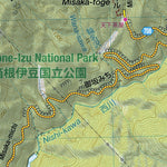 Mitsutoge-yama 三ッ峠山 Hiking Map (Chubu, Japan) 1:25,000 Preview 3