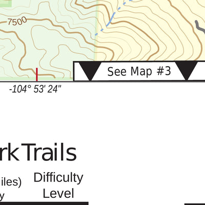 Trail Map#4, Section 16 Area, Pikes Peak Region Series Preview 2