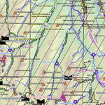 Colorado Hiking Trails and Recreation Map Preview 2