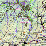 Colorado Hiking Trails and Recreation Map Preview 3