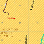 BLM CO GJFO Travel Management Map 8 Highline Preview 3