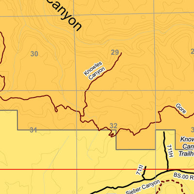 BLM CO GJFO Travel Management Map 9 Black Ridge Preview 2