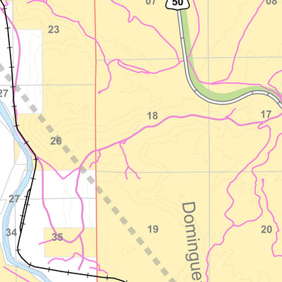 BLM CO GJFO Travel Management Map 12 Hunting Ground Preview 2