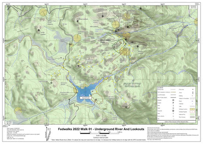 FedWalks2022 - Walk01 - Underground River and Lookouts Preview 1