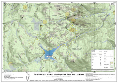 FedWalks2022 - Walk01 - Underground River and Lookouts Preview 1