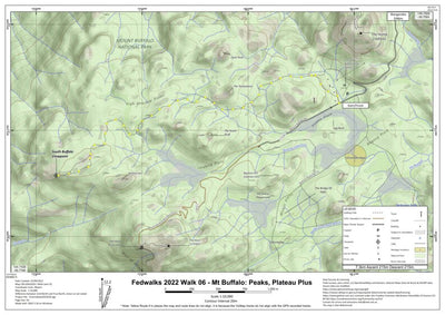 FedWalks2022 - Walk06 - Mt Buffalo: Peaks, Plateau Plus Preview 1
