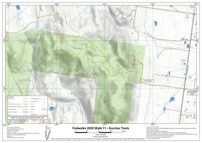 FedWalks2022 - Walk11- Sunrise Track Preview 1