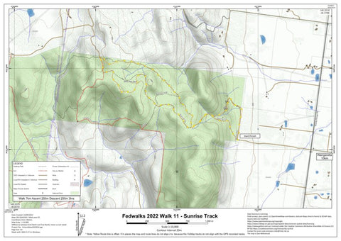 FedWalks2022 - Walk11- Sunrise Track Preview 1