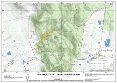 FedWalks2022 - Walk12 - Warby Heritage Trail Preview 1