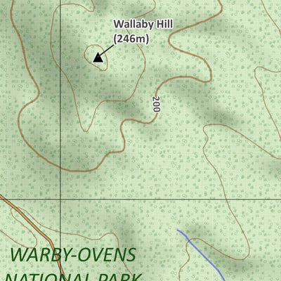 FedWalks2022 - Walk13 - Wallaby Hill - Navigation Exercise Preview 2