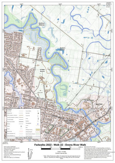 FedWalks2022 - Walk22 - Ovens River Walk Preview 1