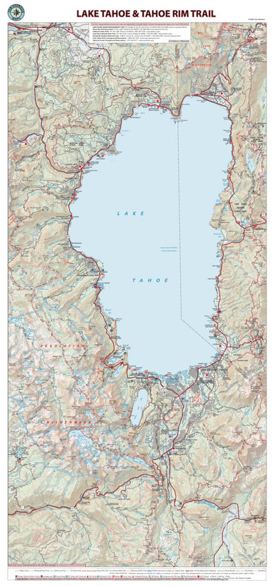 Lake Tahoe and Tahoe Rim Trail Preview 1