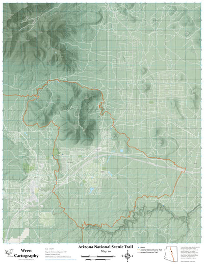 Arizona Trail - Map 10 Preview 1