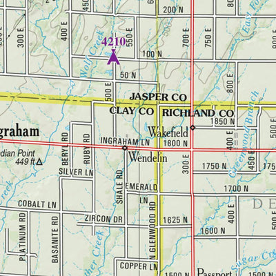 Illinois Atlas & Gazetteer Page 62 Preview 2