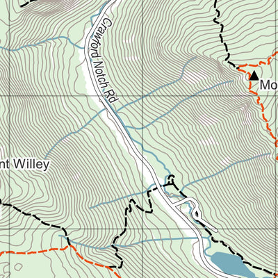 New Hampshire AT Trail Map #4: Crawford Notch Preview 3