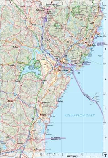 Maine Atlas & Gazetteer Map 1 Preview 1