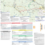 Pikes Peak Hiking/Climbing Map - Front Range 14er Preview 1
