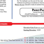 Pikes Peak Hiking/Climbing Map - Front Range 14er Preview 2