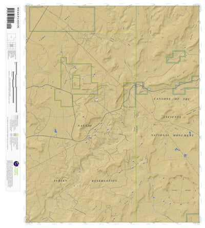 Wickiup Canyon, Utah 7.5 Minute Topographic Map - Color Hillshade Preview 1
