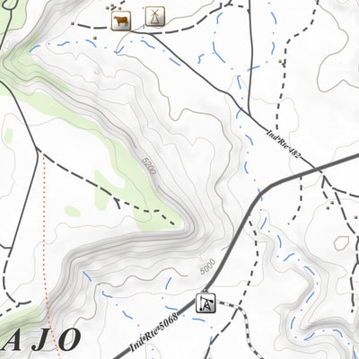 Wickiup Canyon, Utah 7.5 Minute Topographic Map Preview 2