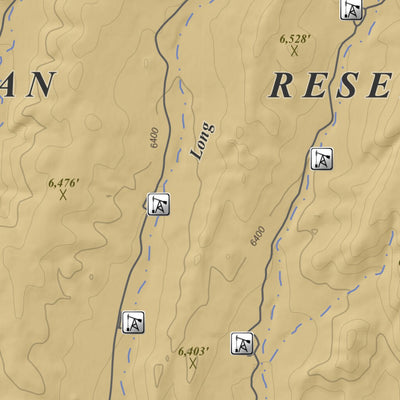 Pinkerton Mesa, Colorado 7.5 Minute Topographic Map - Color Hillshade Preview 2