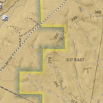 Pinkerton Mesa, Colorado 7.5 Minute Topographic Map - Color Hillshade Preview 3