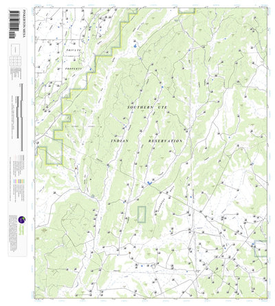 Pinkerton Mesa, Colorado 7.5 Minute Topographic Map Preview 1