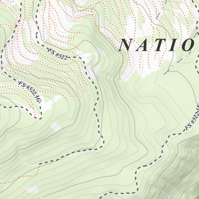 Workman Creek, Colorado 7.5 Minute Topographic Map Preview 2