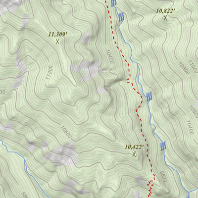 South River Peak, Colorado 7.5 Minute Topographic Map Preview 3