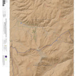 Spar City, Colorado 7.5 Minute Topographic Map - Color Hillshade Preview 1