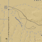 Dawson Draw, Colorado 7.5 Minute Topographic Map - Color Hillshade Preview 2