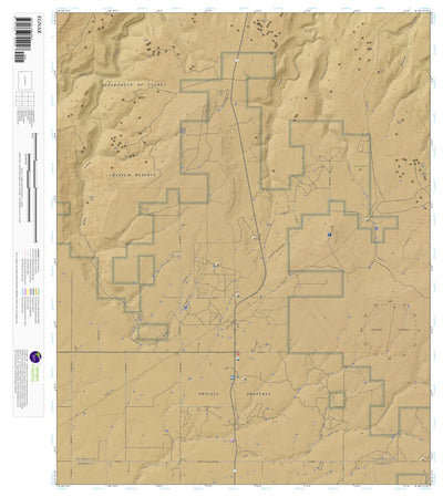 Egnar, Colorado 7.5 Minute Topographic Map - Color Hillshade Preview 1