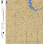 Dolores West, Colorado 7.5 Minute Topographic Map - Color Hillshade Preview 1