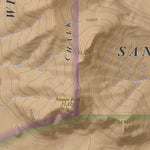 Chama Peak, Colorado 7.5 Minute Topographic Map - Color Hillshade Preview 3