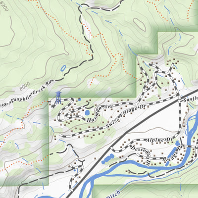 Jackson Mountain, Colorado 7.5 Minute Topographic Map Preview 3