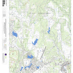 Pagosa Springs, Colorado 7.5 Minute Topographic Map Preview 1