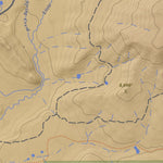 Chromo, Colorado 7.5 Minute Topographic Map - Color Hillshade Preview 2
