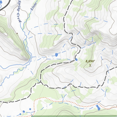 Chromo, Colorado 7.5 Minute Topographic Map Preview 2