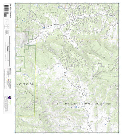 Lonetree Canyon, Colorado 7.5 Minute Topographic Map Preview 1