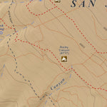 Baldy Mountain, Colorado 7.5 Minute Topographic Map - Color Hillshade Preview 2