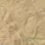 Baldy Mountain, Colorado 7.5 Minute Topographic Map - Color Hillshade Preview 3