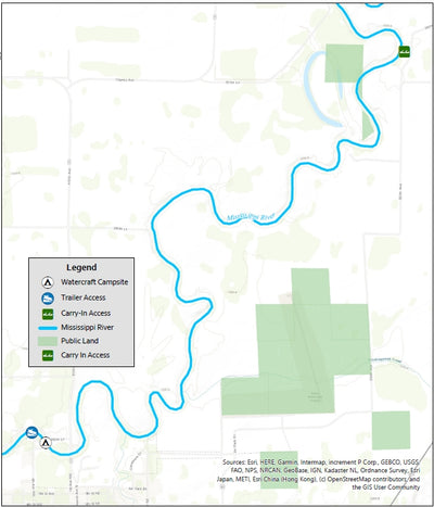 Mississippi Water Trail - Kimball Access to Aitkin Campground Preview 1