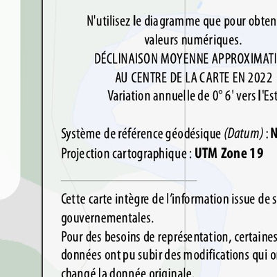 Carte sentiers | Sentier des Cascades | Ham-Nord Preview 3
