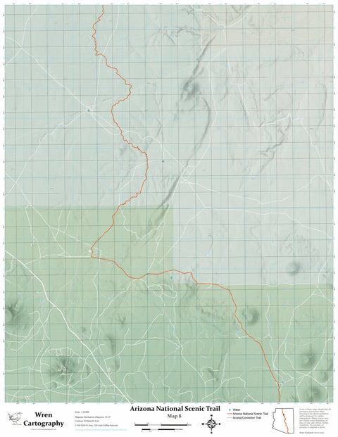 Arizona Trail - Map 8 Preview 1