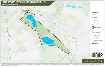 WVDNR District 1 WMA Maps - Bundle Preview 3