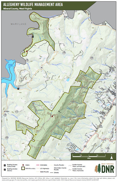 WVDNR District 2 WMA Maps - Bundle Preview 1