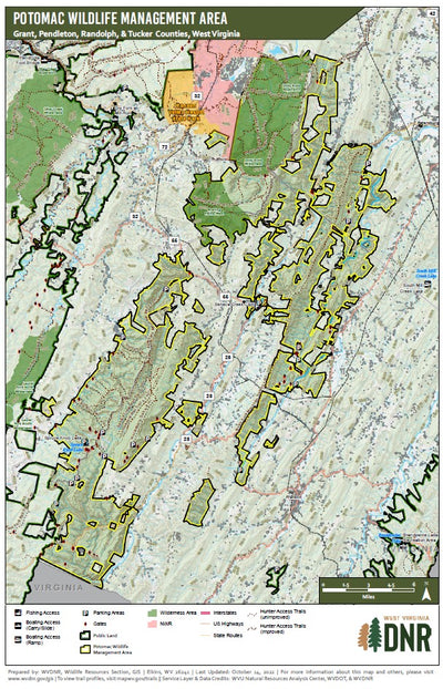 WVDNR District 2 WMA Maps - Bundle Preview 2