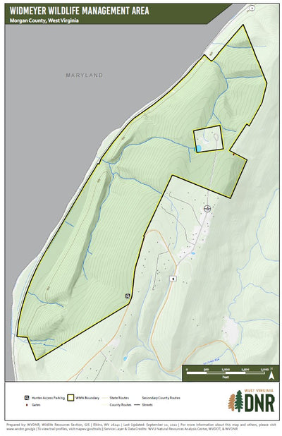 WVDNR District 2 WMA Maps - Bundle Preview 3